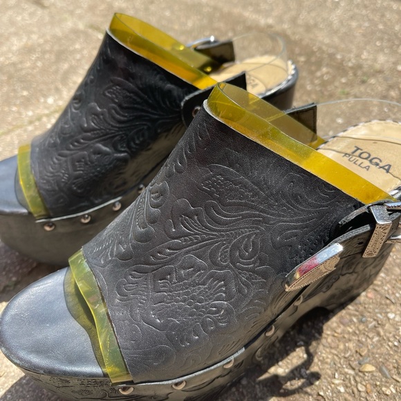 Toga pulla wooden heels - Picture 4 of 5